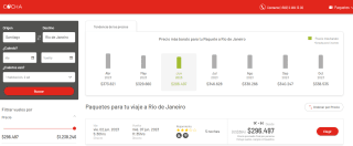 Paquetes a Río de Janeiro en Cocha desde $296.497