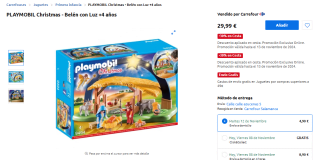 Playmobil portal de belén por 20,99€