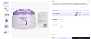 Calentador de Cera 500ML depilación perfecta por sólo 9,71€
