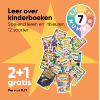 2+1 gratis op Leer over kinderboeken bij Big Bazar