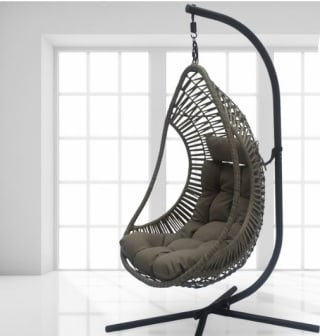 Marisa Hanging Chair with Cushion for £89.99