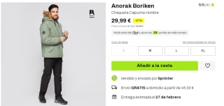 Anorak Boriken para Hombre por 29.99€