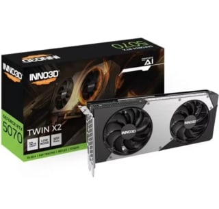 Inno3D GeForce RTX 5070 TWIN X2 12GB GDDR7 Reflex 2 RTX AI DLSS4 por 569,90€