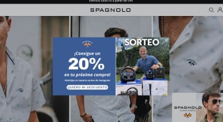Codigo 20% Descuento Moda y accesorios en Spagnolo