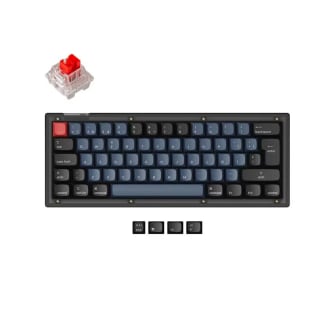 Teclado para Mac y Windows Keychron V4 ISO-ES RGB Hot-Swappable por solo 45,95€Switch K Pro Red
