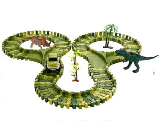 Circuito de carreras dinosaurio por10€