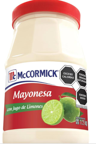 Mayonesa McCormick con Limón 1.2 kg por $100.51 en Amazon