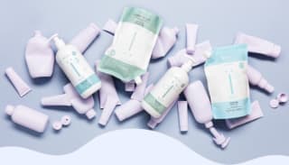 Gratis navulverpakking shampoo, wasgel of badschuim bij aankoop van 500ml verpakking bij Naïf