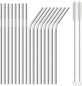 Set de 18 Pajitas Reutilizables por 6,99€