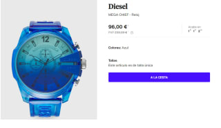 Reloj para Hombre Diesel MEGA CHIEF por 86.4€