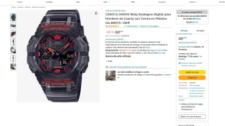 Casio G-SHOCK GA-B001G-1A por solo 80,41€