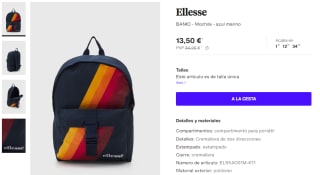 Ellesse - Mochilas hasta 13,50€