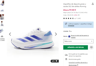 25% Extra descuento en zapatillas en ASOS
