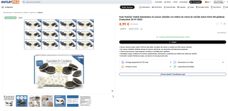 Pack Familiar EASIS Kakaokekse sin azúcar añadido con relleno de crema de vainilla 12x16 a solo 8,99€