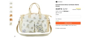 Bolsa Cambiador Bambi Disney marcda Karactermania por 33,99€