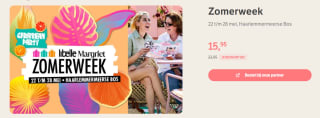 Tickets voor Libelle zomerweek voor €15,95