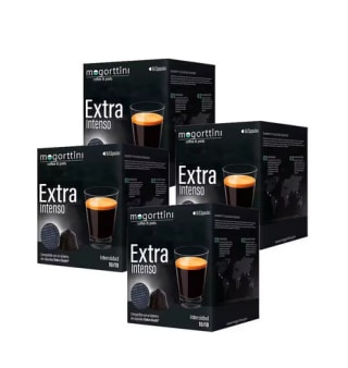 64 Capsulas Café Extra Intenso Mogorttini 4 cajas 16 cápsulas compatible Dolce Gusto por 12,82€