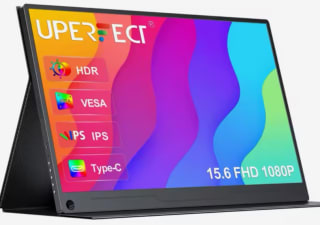 Monitor LCD 15,6 pulgadas Ultrafino 1080P IPS FHD USB Tipo C por 68,12€