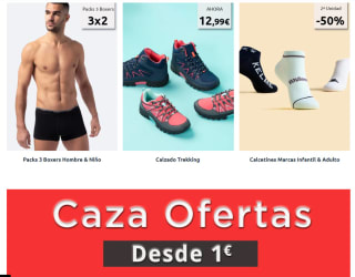 Moda segunda unidad al 70% y calzado lona por 2,99€ super chollazos