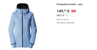 Chaqueta para Mujer The North Face Lenado por 149.99€