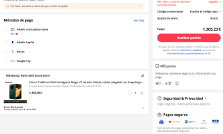 Honor Magic V3 versión Global 12GB +512GB por 1.305,23€