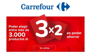 3x2 en más de 3000 productos.