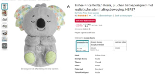 Fisher-Price Bedtijd Koala €27,89 bij Amazon.nl
