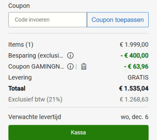 Dell G16 gaming laptop voor €1.535,04 dmv code bij Dell