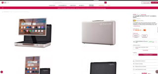 LG StanbyME GO Smart TV de 27" con maletín y batería por 1,199€