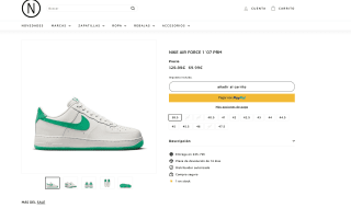 Zapatillas Nike Air Force 1 '07 Prm a tan solo 69,99€