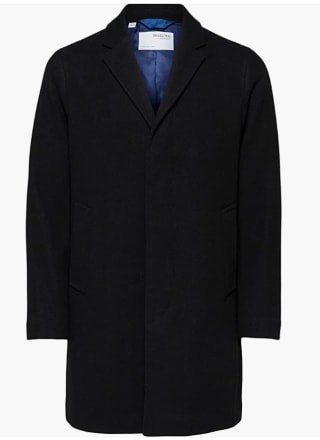 Selected Homme Black nette jas voor €44,63 bij Amazon.nl