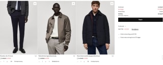 15% extra korting op de sale items voor heren tot 70% korting bij Mango