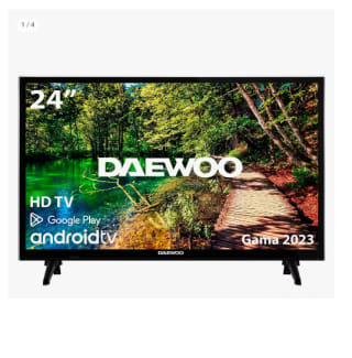 Televisor Daewoo 24DM54HA1 24" LED HD HDR Android TV por 119.61€ (Cuenta Nueva 107.61€)