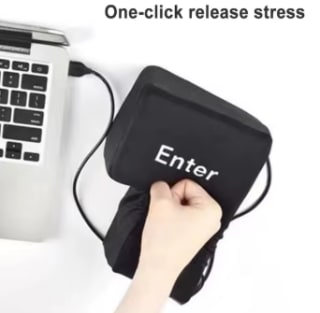 Tecla Enter Gigante Antiestrés por 4,64€