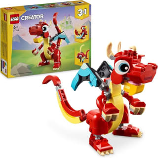 Lego Creator 3 en 1 Dragón Rojo por 7,99€