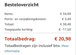 2x Puma heren T-shirt voor €17,50