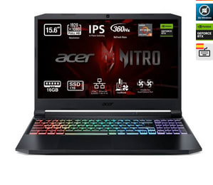 Acer Nitro 5 AN515-45 R5ZJ AMD Ryzen 9 5900HX 32GB 1TB SSD por 1,299€