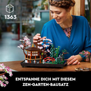 LEGO Icons Rustgevende tuin voor €67,36 bij Amazon