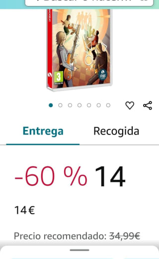 BackBeat Nintendo Switch por 13,25€.