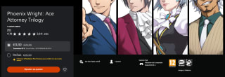 Jeu PS4 Phoenix Wright: Ace Attorney Trilogy à 9,89€