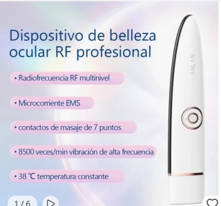 Masajeador de radiofrecuencia ocular