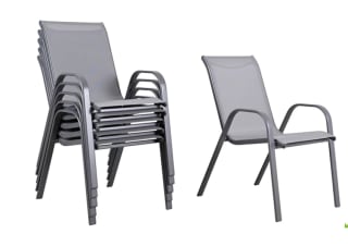 6 sillas de exterior modelo Ondara por sólo 43€