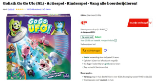 Goliath Go Go Ufo voor €4,99 bij Bol