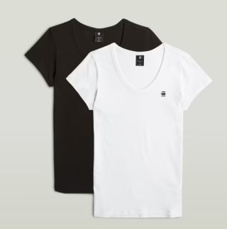 G-Star Slim Top set van 2 basic shirts voor €24,97