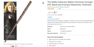Harry Potter Varita replica Hermione por 9€