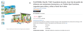 Playmobil MyLife 71601 Guardería Arcoíris por 35€
