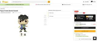 Figura Funko Boruto Kawaki por 3,99€