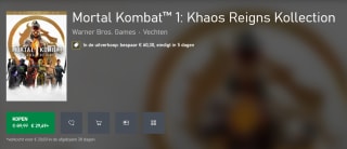 Mortal Kombat 1: Khaos Reigns Kollection (Xbox) voor €29,69