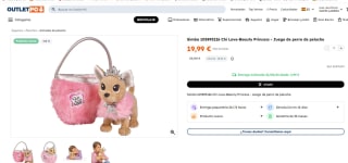 Chichi Love Beauty Princess + Bolso de mano por 19,99€