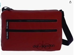 Bolso bandolera mujer Don Algodon collor rojo por 24,20€